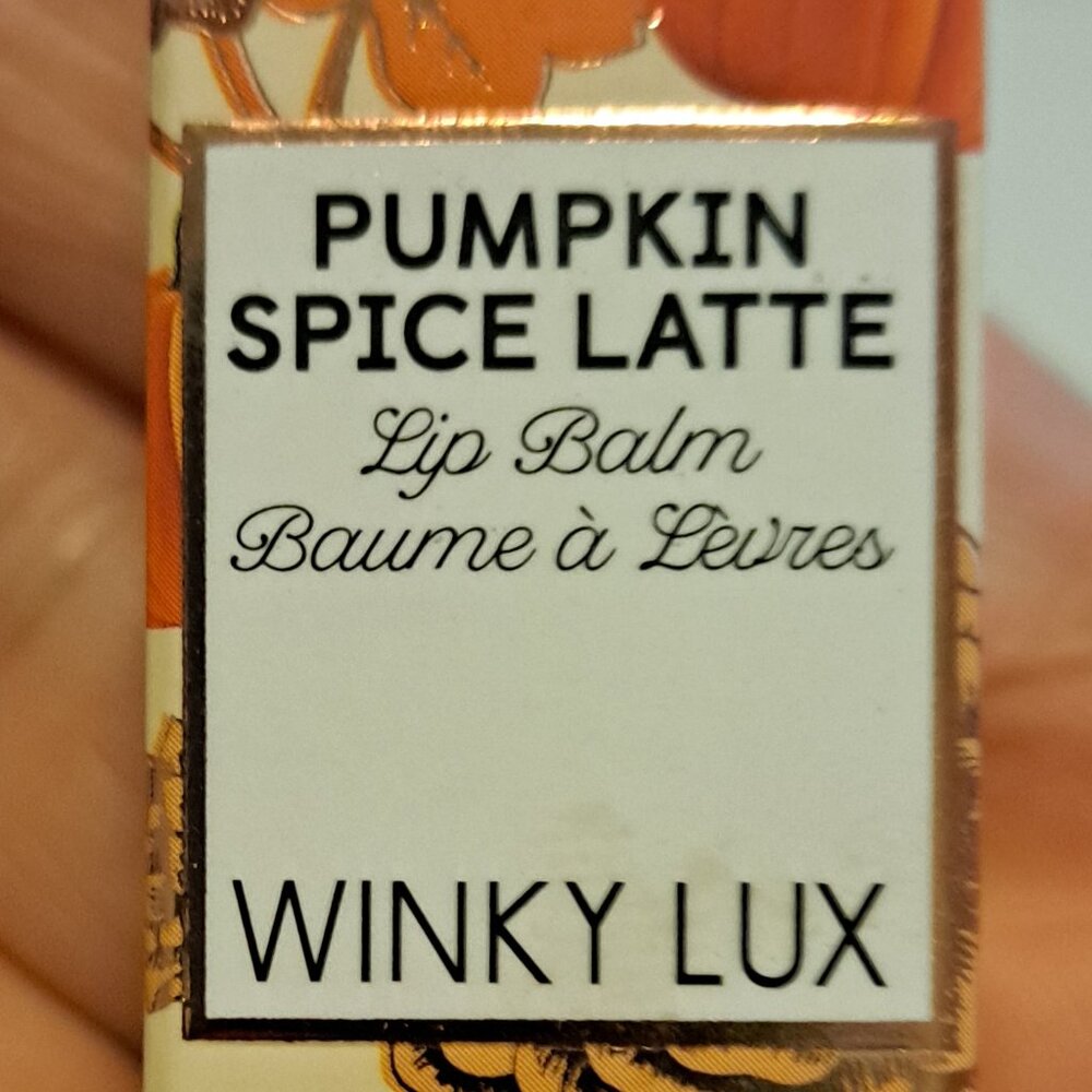 WINKY LUX PUMPKIN SPICE LATTE LIP BALM - Picture 7 of 9